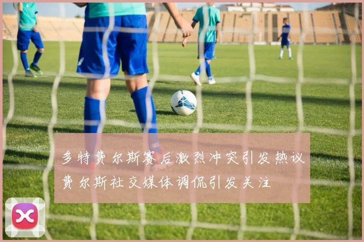 多特费尔斯赛后激烈冲突引发热议费尔斯社交媒体调侃引发关注